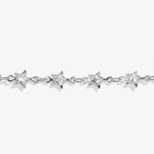 Load image into Gallery viewer, Bracelet Bar Star Tennis Bracelet in Silver Plating