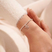 Load image into Gallery viewer, Christmas A Little 'Christmas Angel' Bracelet in Silver