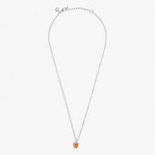 Load image into Gallery viewer, Affirmation Crystal A Little 'Energy' Necklace - Amber