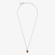 Load image into Gallery viewer, Affirmation Crystal A Little 'Strength' Necklace - Tiger's Eye