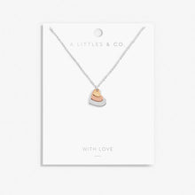 Load image into Gallery viewer, Florence Graduating Hearts Necklace - Silver, Rose Gold and Yellow Gold Heart Charms