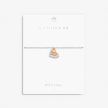 Load image into Gallery viewer, Florence Graduating Hearts Bracelet With Silver, Rose Gold and Yellow Gold Hearts Charms

