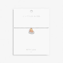 Load image into Gallery viewer, Florence Graduating Hearts Bracelet With Silver, Rose Gold and Yellow Gold Hearts Charms