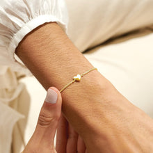 Load image into Gallery viewer, Mini Charms Heart Bracelet In Gold-Tone Plating