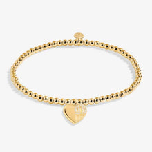 Load image into Gallery viewer, 'Mom, Always Loved Forever Missed' Gold Tone Bracelet