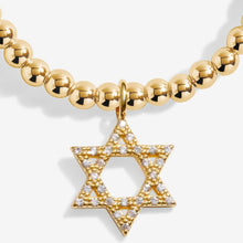 Load image into Gallery viewer, 'Star of David' Bracelet In Gold-Tone Plating