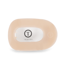 Load image into Gallery viewer, Almond Beige Large Flat Round Hair Clip