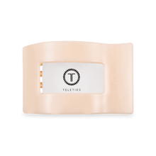 Load image into Gallery viewer, Almond Beige Medium Flat Rectangle Hair Clip