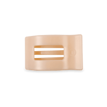Load image into Gallery viewer, Almond Beige Small Flat Rectangle Hair Clip