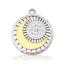 Load image into Gallery viewer, Aqua Agate Gemstone Bracelet with Radiant Soul Sterling Silver Charm