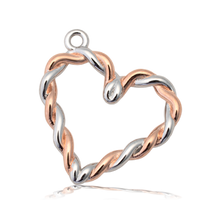 Load image into Gallery viewer, Lepidolite Quartz Gemstone Bracelet with Sweet Love Sterling Silver Charm