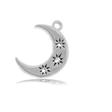 Load image into Gallery viewer, Aqua Fire Agate Gemstone Bracelet with Friendship Stars Sterling Silver Charm