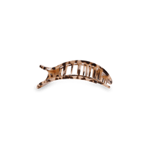 Load image into Gallery viewer, Blonde Tortoise Small Flat Round Hair Clip