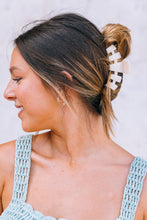 Load image into Gallery viewer, Classic Almond Beige Medium Claw Hair Clip