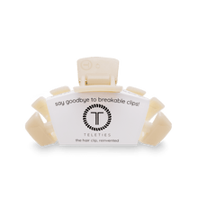 Load image into Gallery viewer, Classic Almond Beige Small Claw Hair Clip