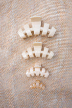 Load image into Gallery viewer, Classic Almond Beige Small Claw Hair Clip