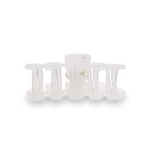 Load image into Gallery viewer, Classic Coconut White Tiny Claw Hair Clip