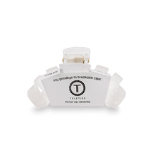 Load image into Gallery viewer, Classic Coconut White Tiny Claw Hair Clip