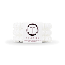 Load image into Gallery viewer, Coconut White Large Hair Ties Set of 3