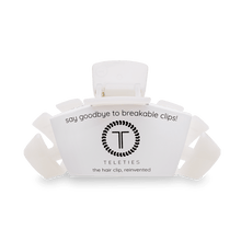 Load image into Gallery viewer, Classic Coconut White Large Claw Hair Clip