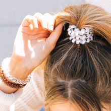 Load image into Gallery viewer, Coconut White Large Hair Ties Set of 3