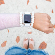 Load image into Gallery viewer, Coconut White Small Hair Ties Set of 3