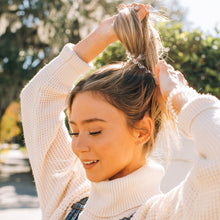 Load image into Gallery viewer, Crystal Clear Large Hair Ties Set of 3