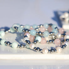 Load image into Gallery viewer, Day by Day Collection- Hemimorphite Gemstone Bracelet