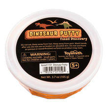 Load image into Gallery viewer, Dinosaur Fossil Putty, Reusable, Tactile, 3-1/2&quot; Container
