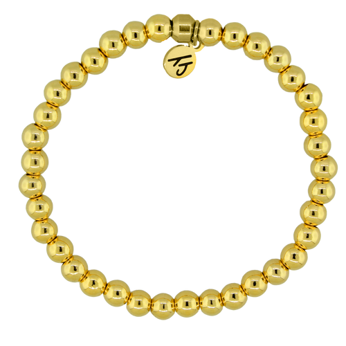 Gold Collection - Defining Bracelet- Everyday Bracelet with Gold Filled Beads