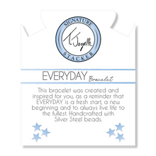 Load image into Gallery viewer, Defining Bracelet- Everyday Bracelet with Silver Steel Beads