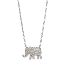 Load image into Gallery viewer, Lucky Elephant Necklace - 925 Sterling Silver
