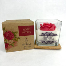 Load image into Gallery viewer, Rose Petals Soy Wax Candle - 10oz
