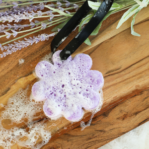 French Lavender Wildflower Bath Sponge - 14+ Washes