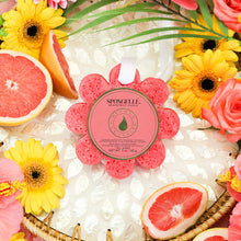 Load image into Gallery viewer, Grapefruit Cassis Wildflower Bath Sponge - 14+ Washes