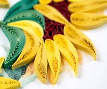 Load image into Gallery viewer, Quilled Wild Sunflowers Greeting Card