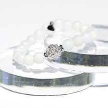 Load image into Gallery viewer, Hydrangea Collection- Celestine Bracelet with Sterling Silver Hydrangea Bead
