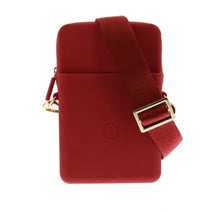 Load image into Gallery viewer, Silicone Crossbody - Dark Red