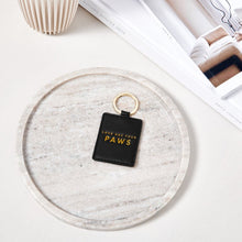 Load image into Gallery viewer, Beautifully Boxed Photo Keychain 'Love Has Four Paws' - Black