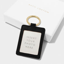 Load image into Gallery viewer, Beautifully Boxed Photo Keychain 'Love Has Four Paws' - Black