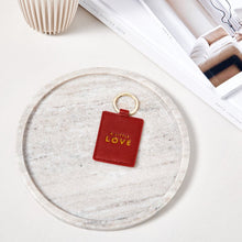 Load image into Gallery viewer, Beautifully Boxed Photo Keychain 'Love' - Red