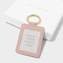 Load image into Gallery viewer, Beautifully Boxed Photo Keychain 'Best Mom' - Dusty Pink
