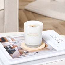Load image into Gallery viewer, Make Today Magical Candle - Fresh Linen and White Lily