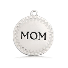 Load image into Gallery viewer, Moonstone Gemstone Bracelet with Endless Love Mom Sterling Silver Charm