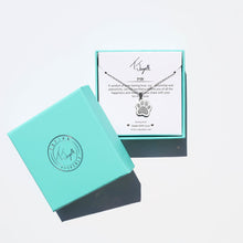 Load image into Gallery viewer, Paw Sterling Silver Charm Necklace