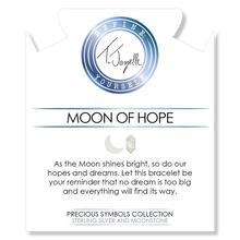 Load image into Gallery viewer, Precious Symbols Collection - Moon of Hope Bracelet
