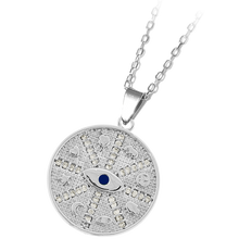Load image into Gallery viewer, Protection Sterling Silver Charm Necklace
