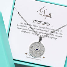 Load image into Gallery viewer, Protection Sterling Silver Charm Necklace
