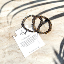 Load image into Gallery viewer, Serenity Collection- Gold Gemstone Bracelet