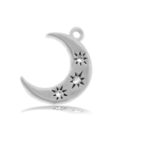 Load image into Gallery viewer, Strawberry Quartz Gemstone Bracelet with Friendship Stars Sterling Silver Charm